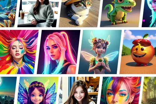 免費AI繪圖網站 MyEdit AI 繪圖範例